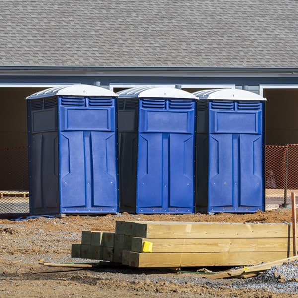 how do i determine the correct number of porta potties necessary for my event in Breezewood